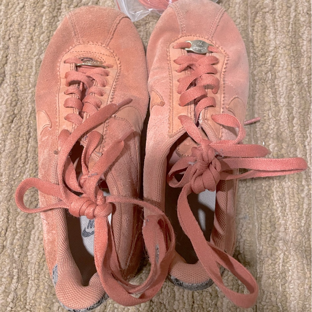 Nike Cortez pink sneakers